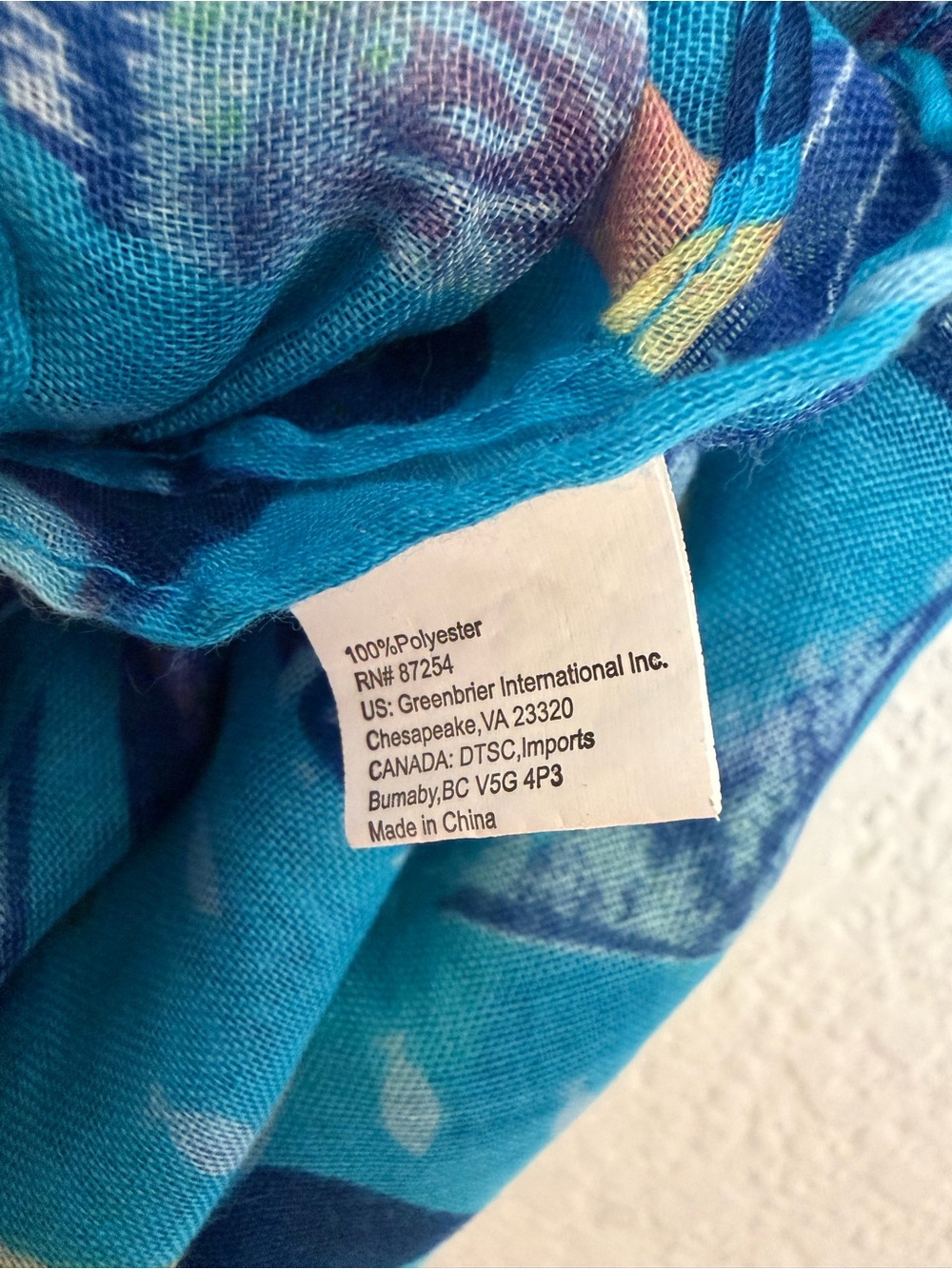 Women's Multi-Color Patterned Scarves & Wraps - Assorted Colors - Picture 10 of 16
